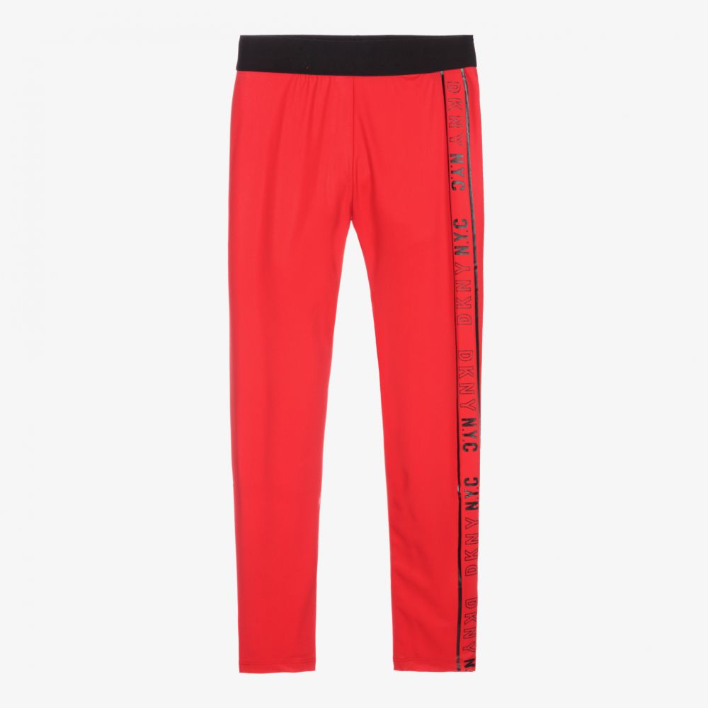 DKNY - Legging rouge Ado | Childrensalon