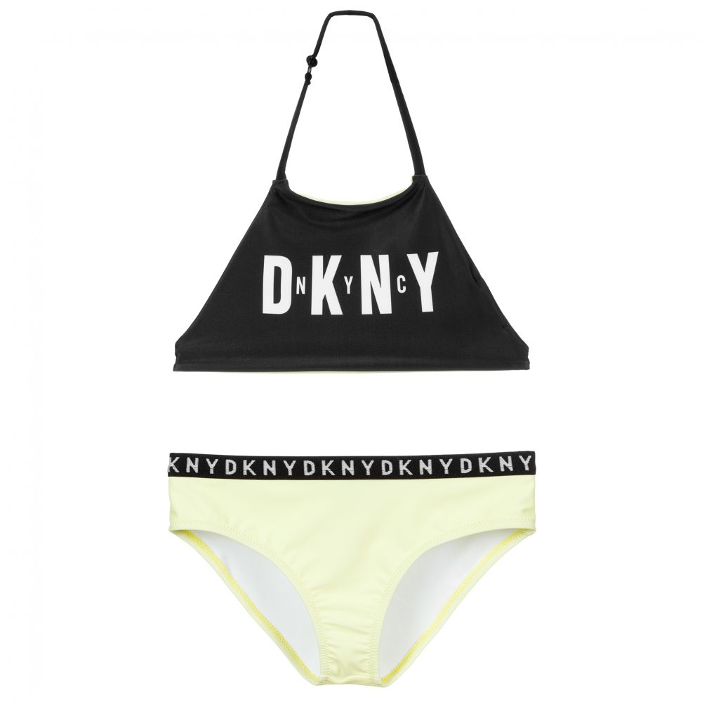DKNY-Teen Reversible Logo Bikini | Childrensalon Outlet