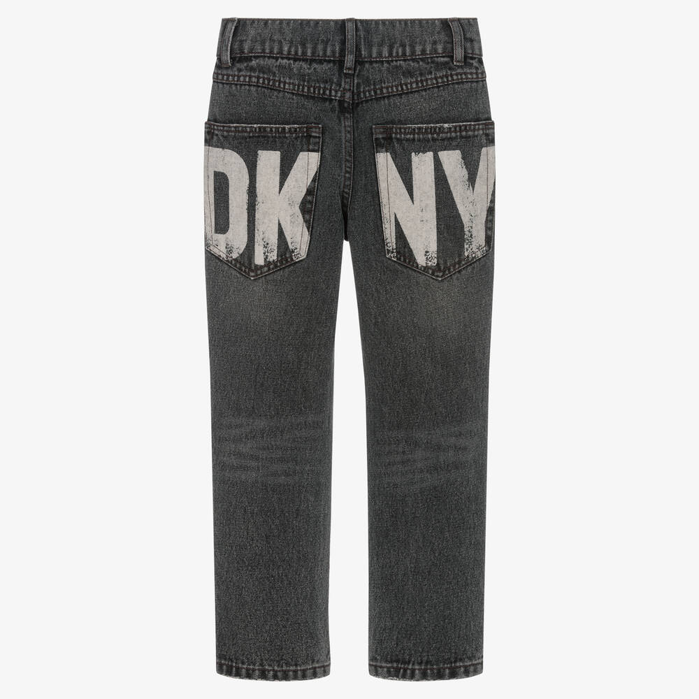 DKNY Teen Washed Grey Slim Fit Jeans