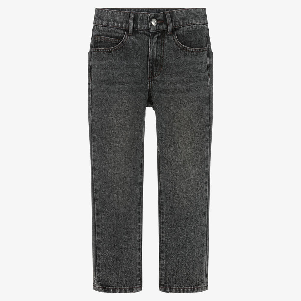 DKNY - Серые потёртые джинсы слим фит для подростков | Childrensalon