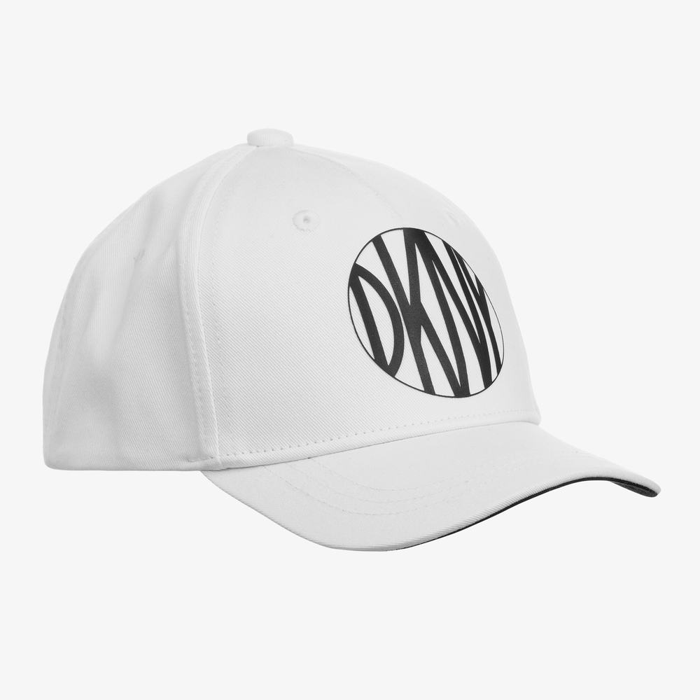 DKNY - Casquette blanche en coton Ado | Childrensalon