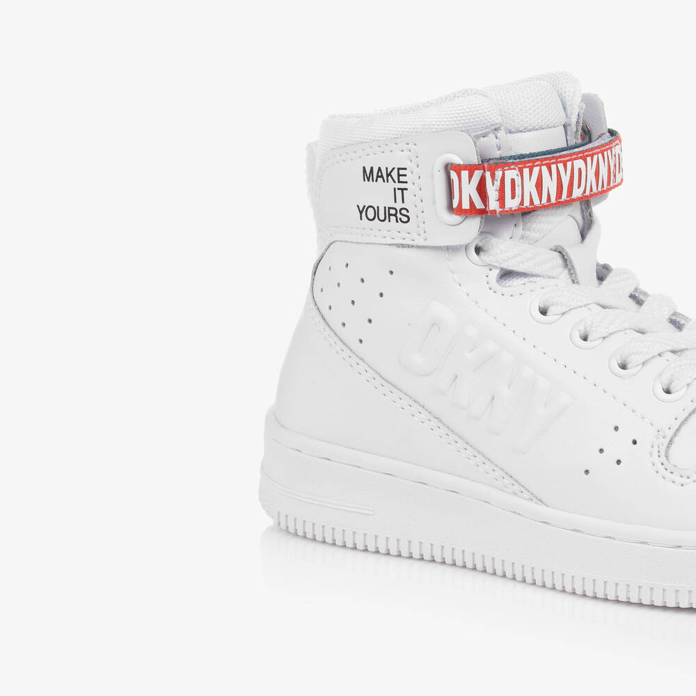 Dkny high top trainers top