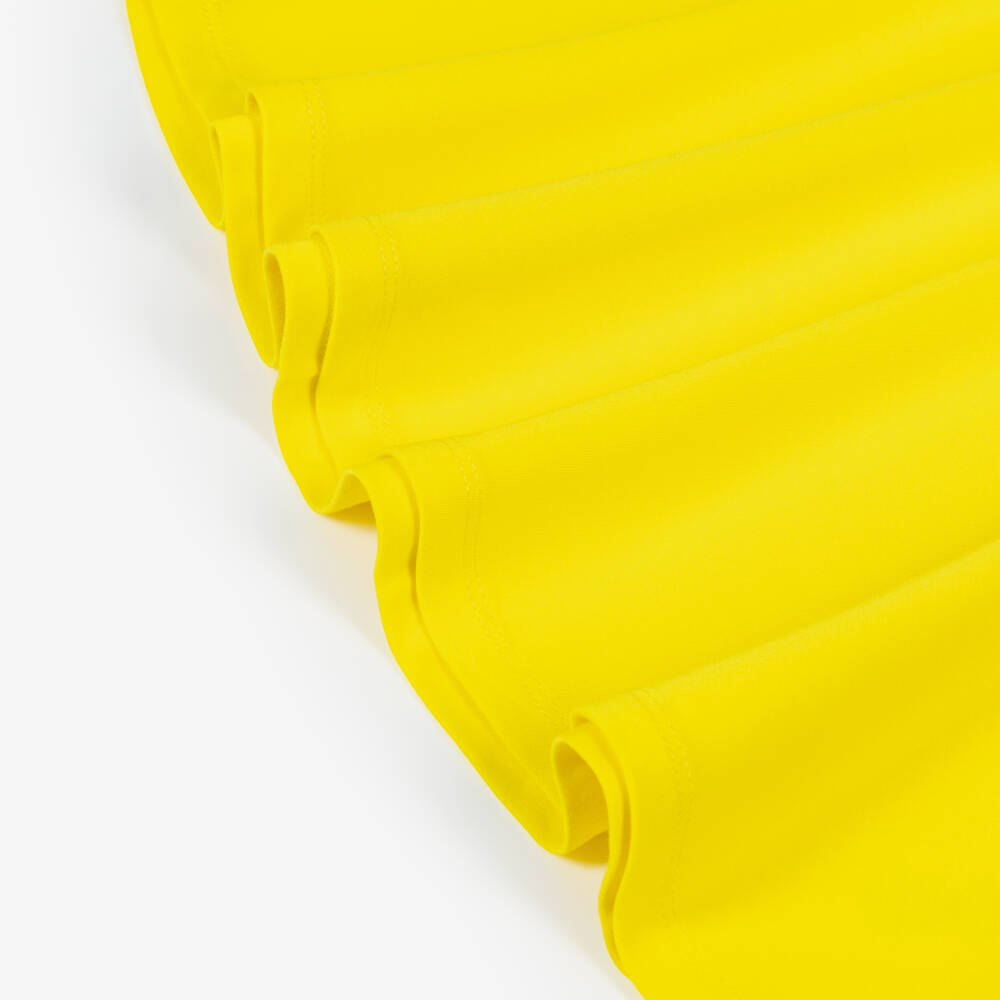 DKNY-Yellow Logo Racer Dress | Childrensalon Outlet