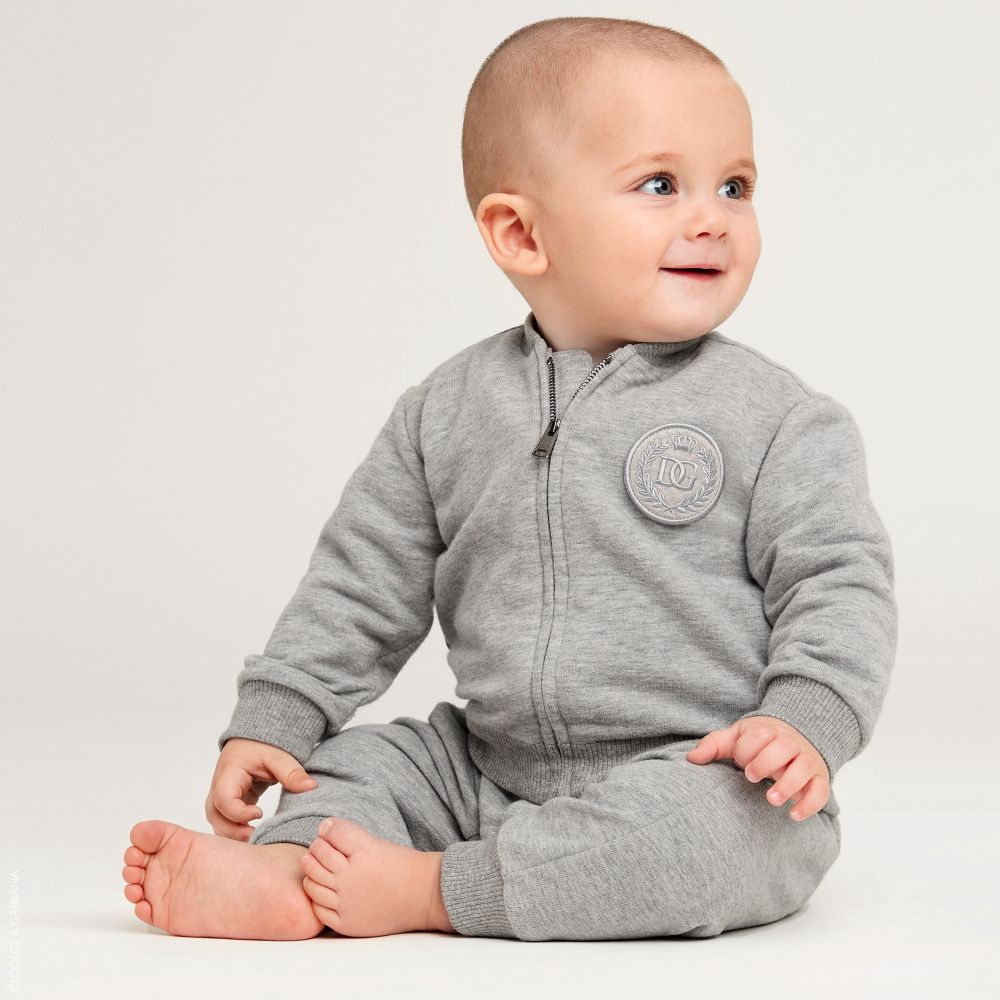 Baby boy grey joggers online