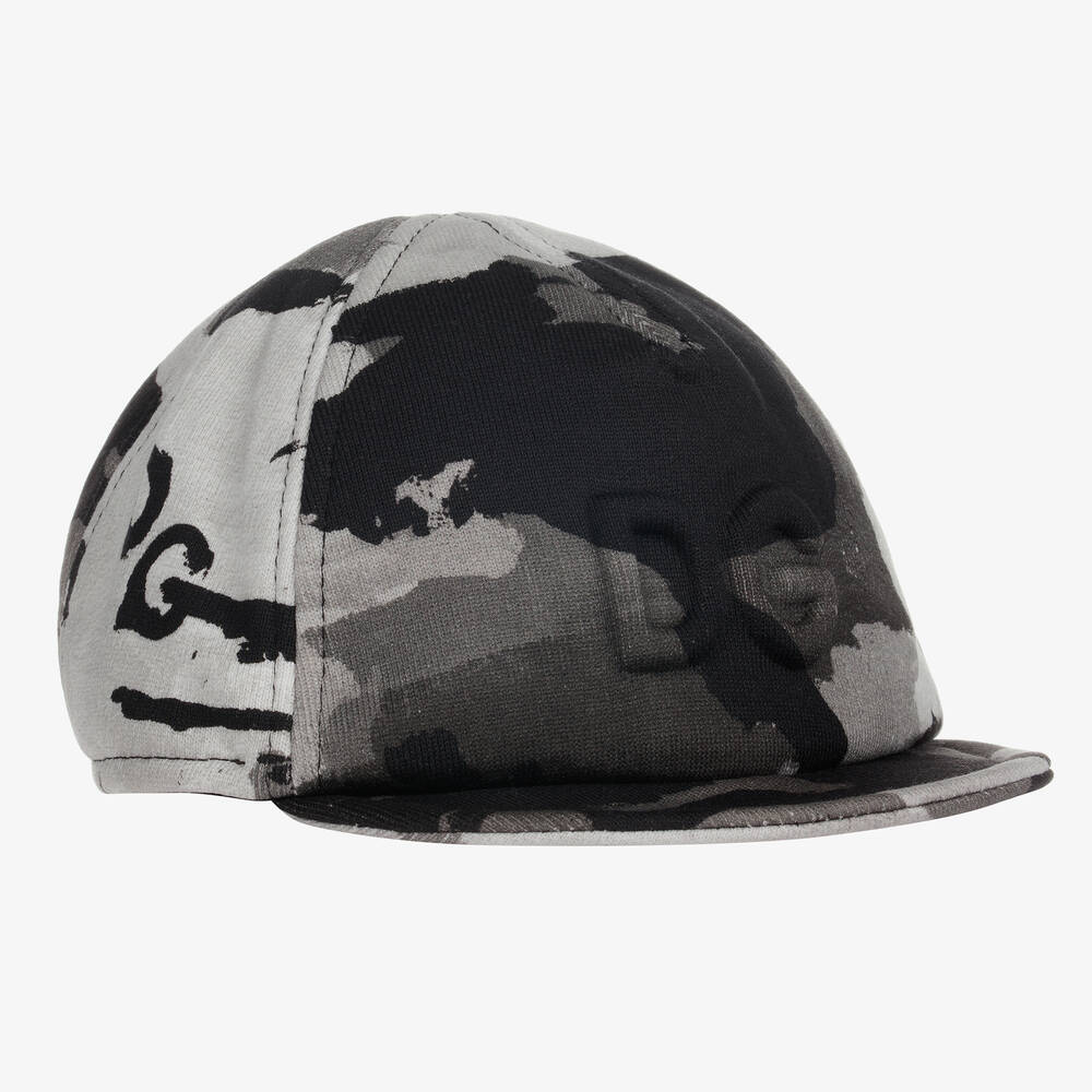 Dolce & Gabbana - Baby Boys Jersey Camo Cap | Childrensalon