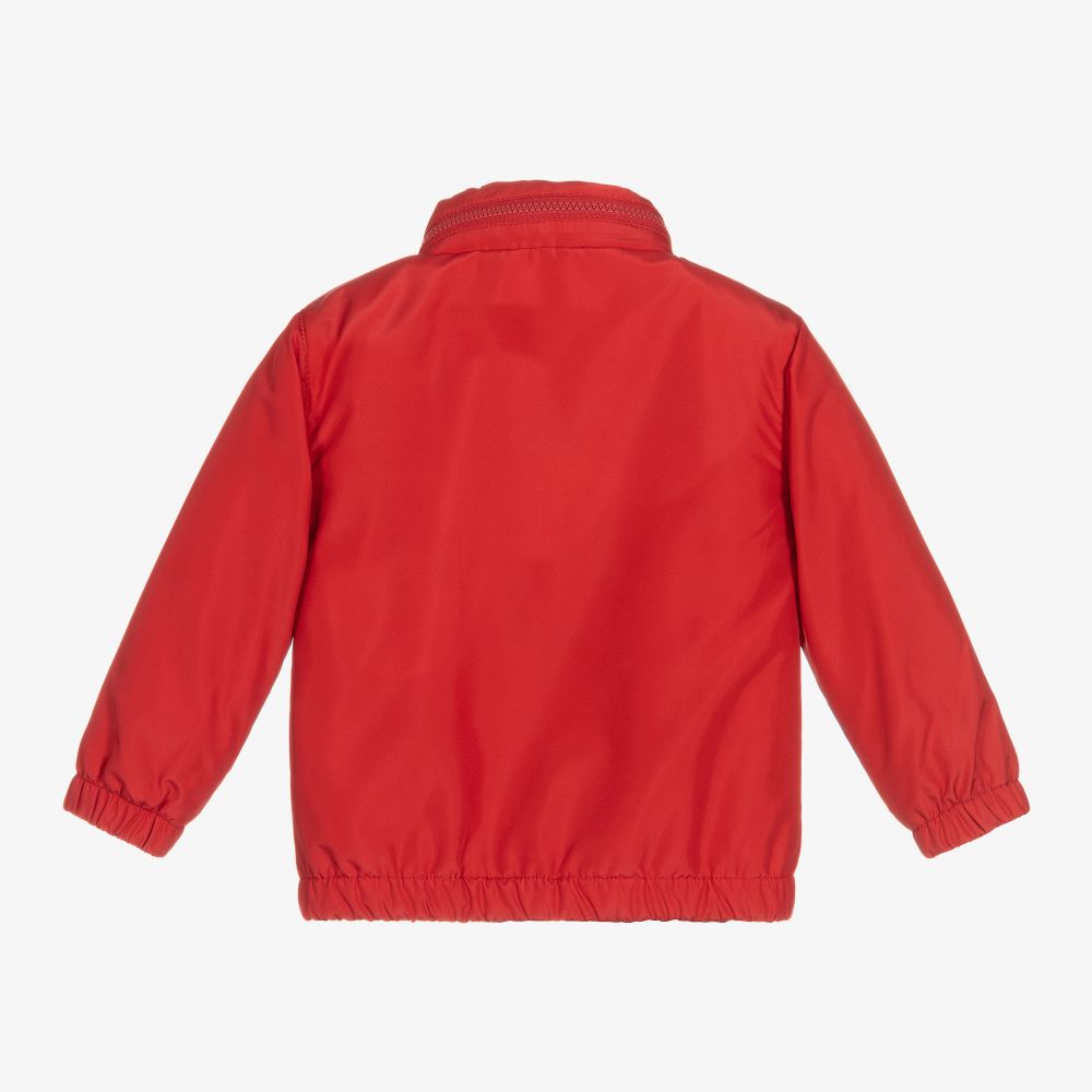 Dolce & Gabbana-Baby Boys Red Leopard Coat | Childrensalon Outlet