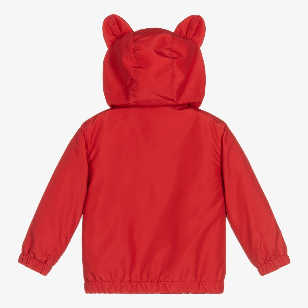 Dolce & Gabbana-Baby Boys Red Leopard Coat | Childrensalon Outlet