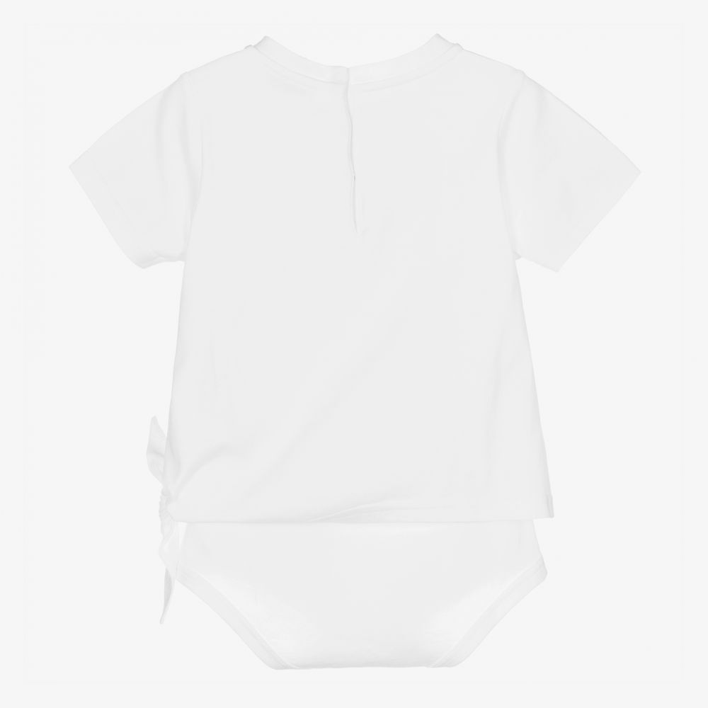 Dolce & Gabbana-Baby Girls Bellissima T-Shirt  | Childrensalon Outlet