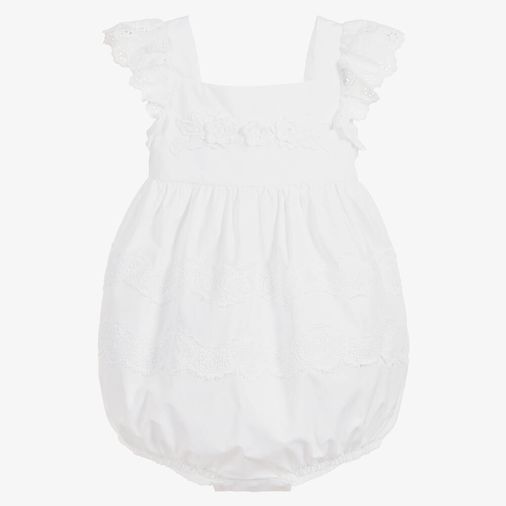 Dolce & Gabbana-Baby Girls Lace Shortie  | Childrensalon Outlet