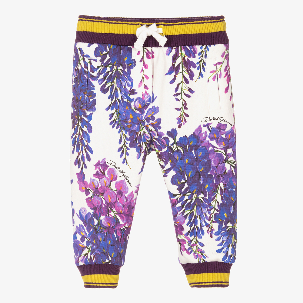 Dolce & Gabbana - Baby Girls Wisteria Joggers | Childrensalon