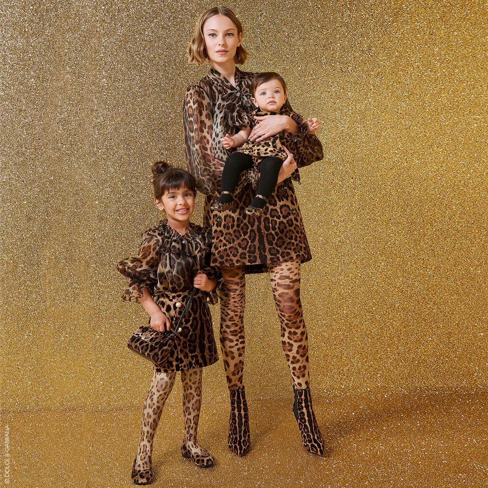 dolce and gabbana animal print