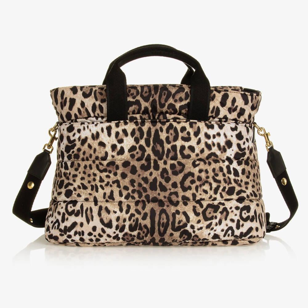 دولتشي آند غابانا-حقيبة لمستلزمات الأطفال لون بيج (40 سم) | Childrensalon Outlet