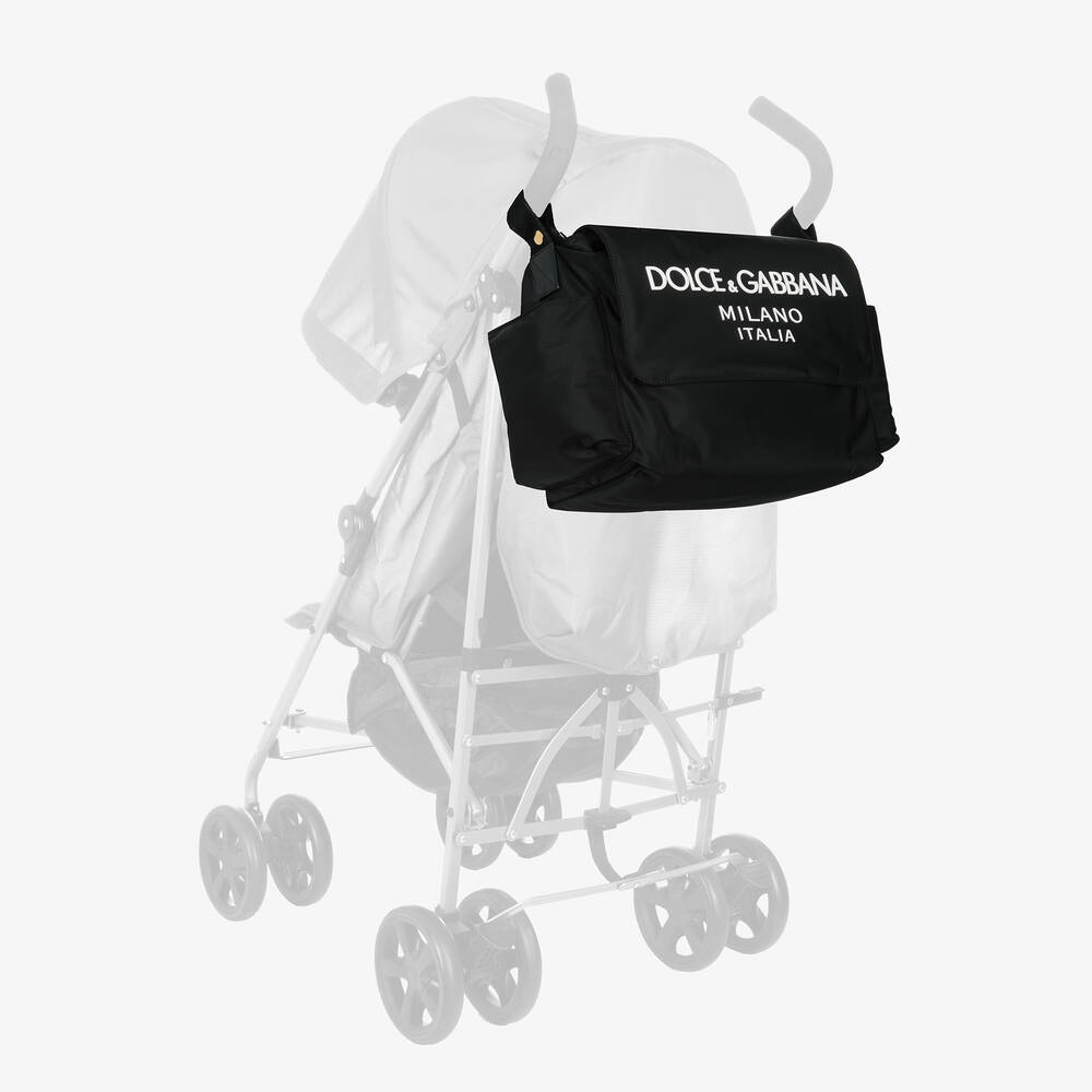 Dolce Gabbana Black Changing Bag 42cm