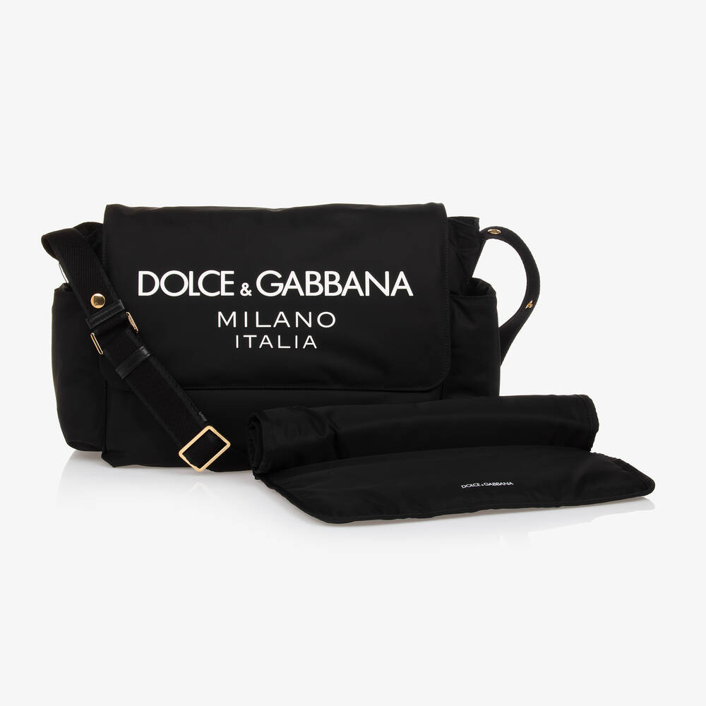 Dolce & Gabbana-Black Changing Bag (42cm) | Childrensalon Outlet