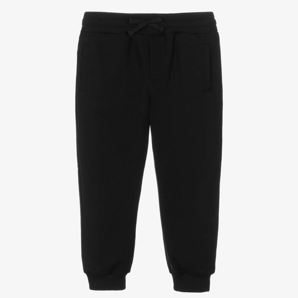 Dolce & Gabbana - Black Gianpiero Joggers | Childrensalon