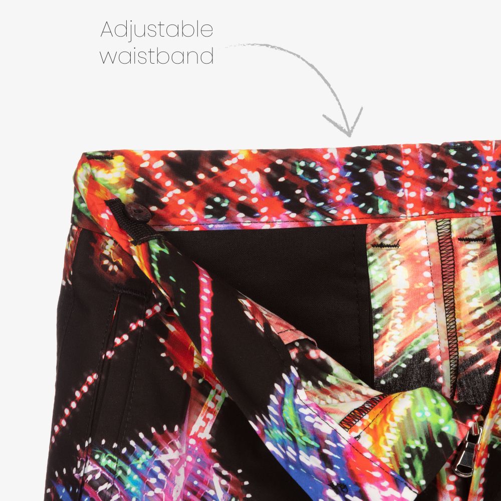 Dolce & Gabbana-Black Illumination Shorts | Childrensalon Outlet