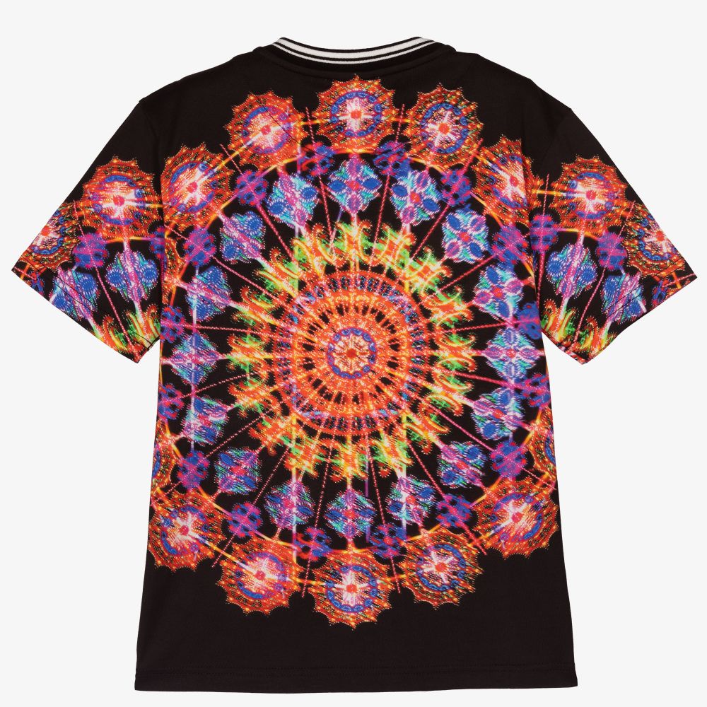 Dolce & Gabbana-Black Illumination T-Shirt | Childrensalon Outlet