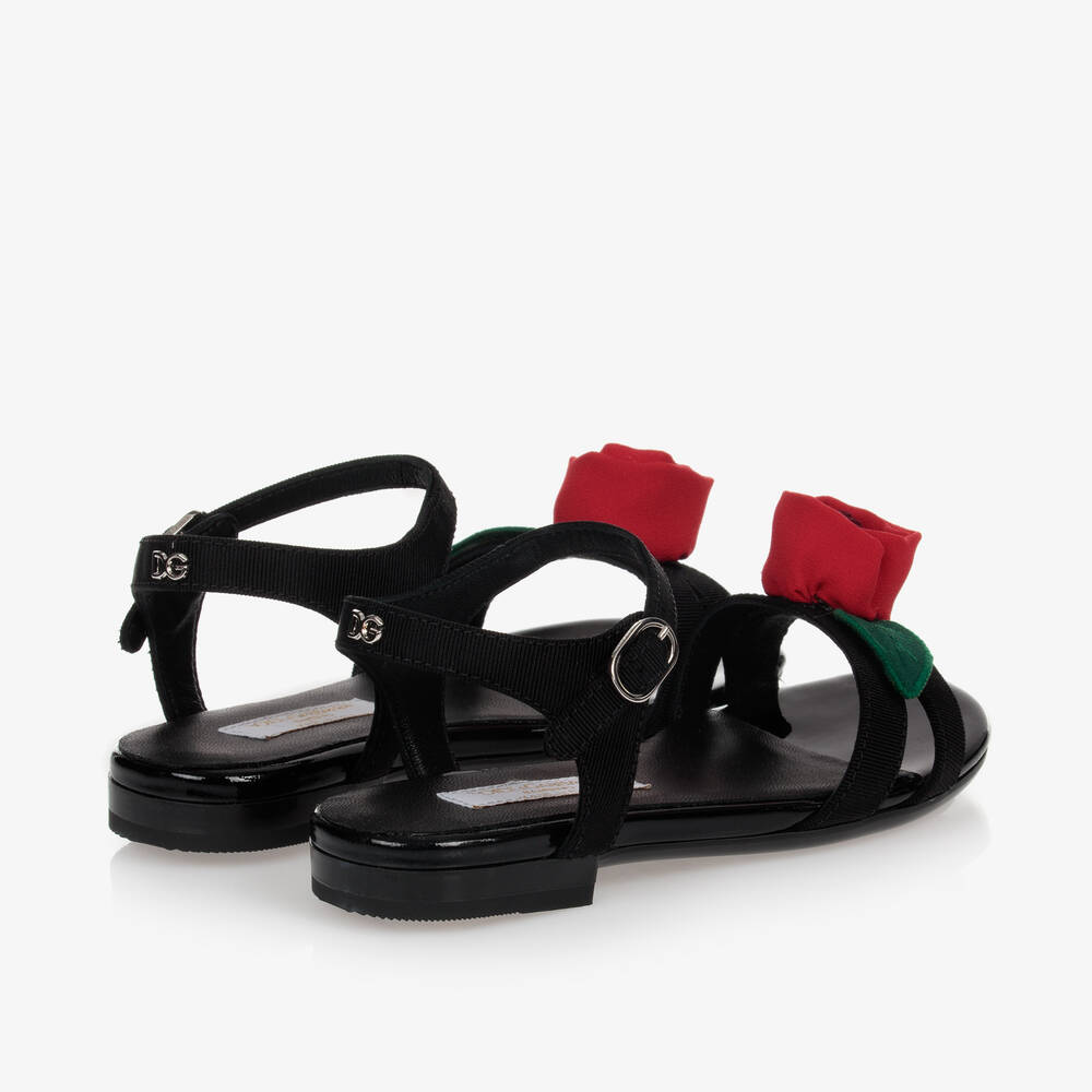 Red rose sandals 2025