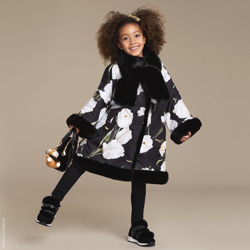 Dolce gabbana clearance fur coat