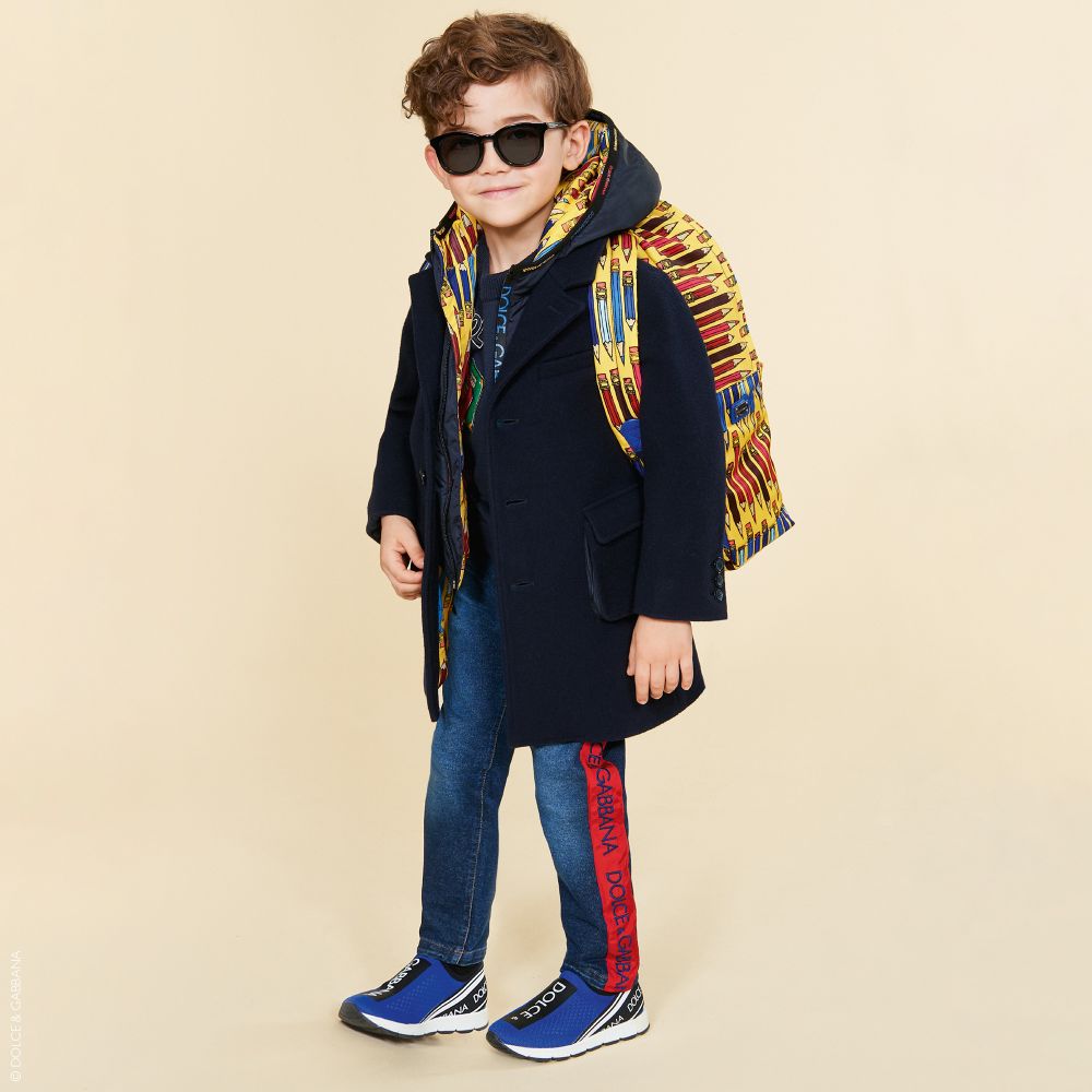 dolce and gabbana trainers blue