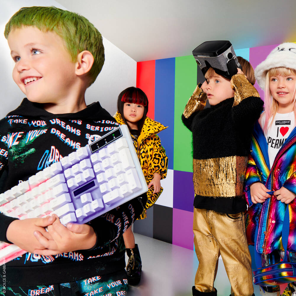 Dolce & Gabbana-Boys Black Cotton Logo Hoodie | Childrensalon Outlet