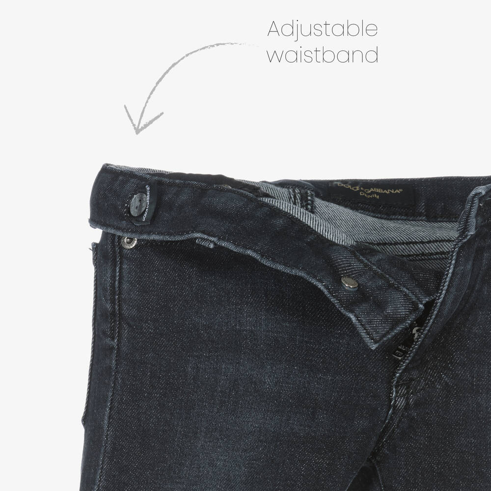 Dolce Gabbana Jean noir en denim gar on