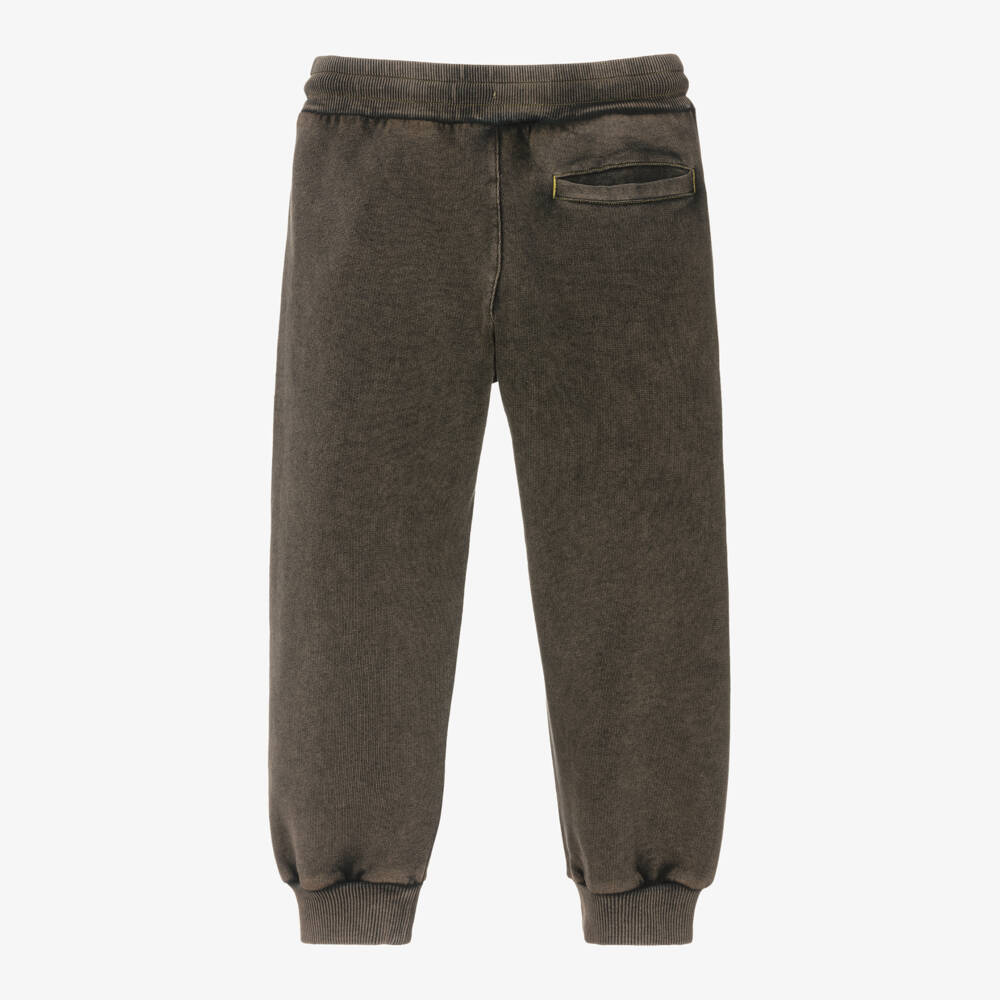 Dolce & Gabbana-Boys Black Jersey Trousers | Childrensalon Outlet