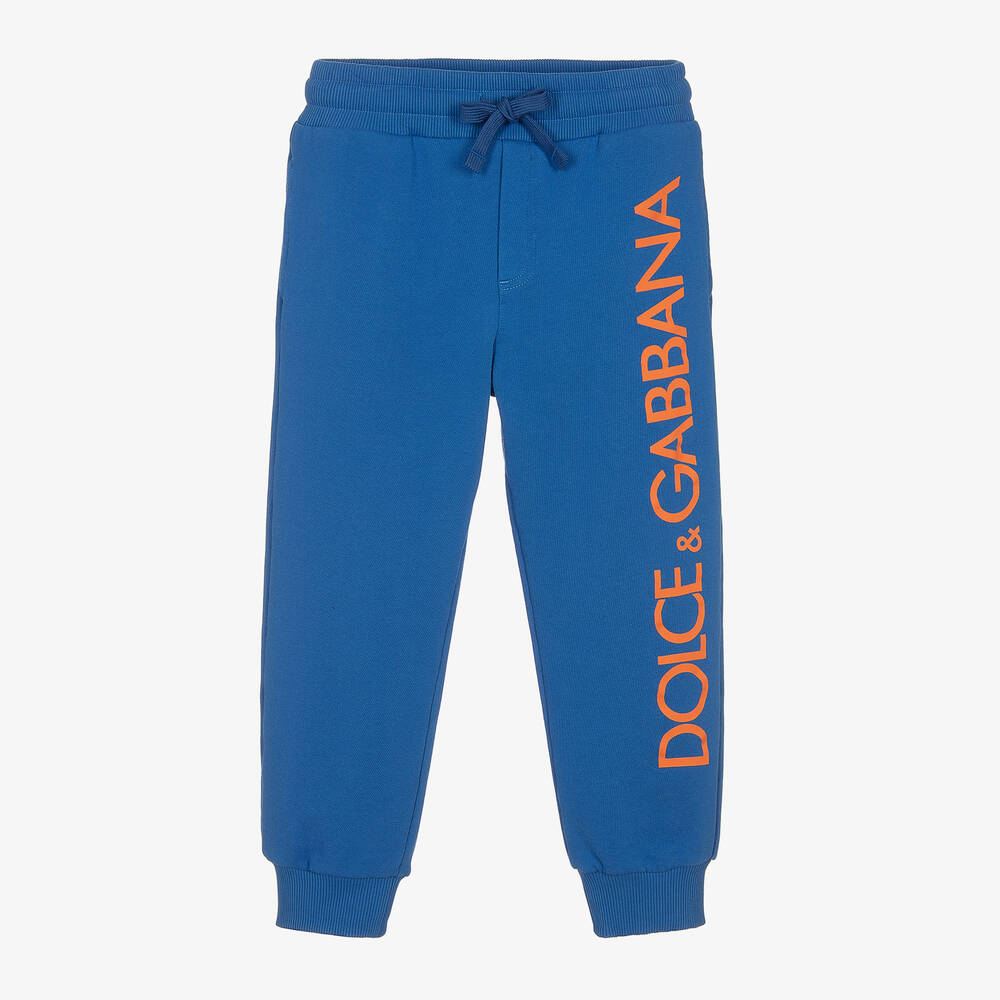 Boys blue joggers discount