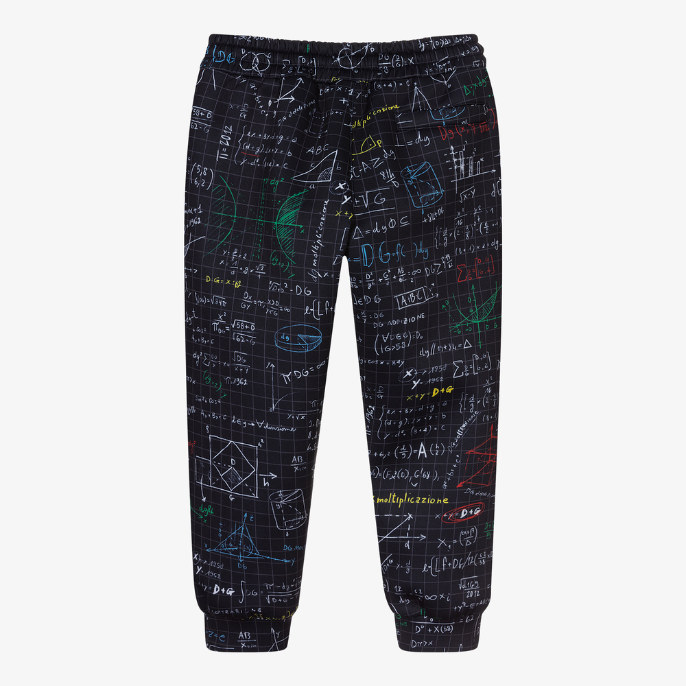 Dolce & Gabbana-Синие джоггеры из джерси для мальчиков | Childrensalon Outlet