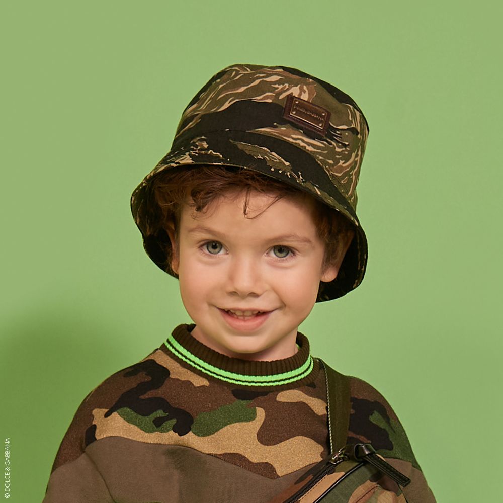 Boys shop camouflage hat