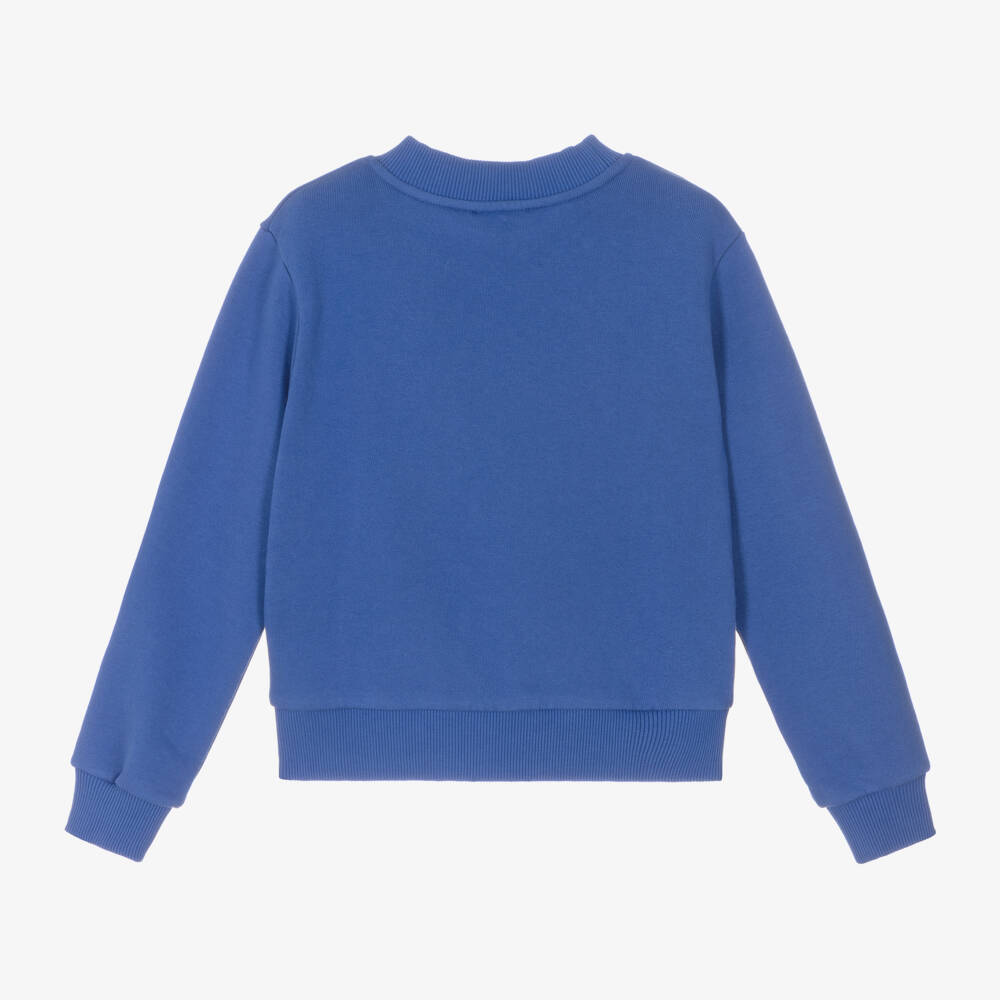 Dolce & Gabbana-Boys Casual Blue Sweatshirt | Childrensalon Outlet