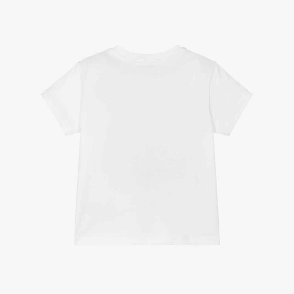 Dolce & Gabbana-Boys Cotton Flag Logo Tee | Childrensalon Outlet