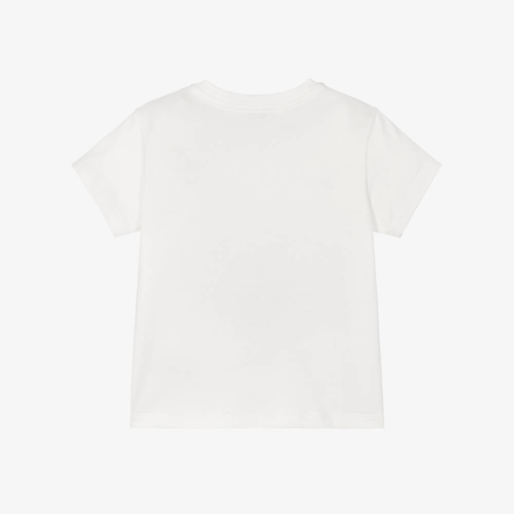 Dolce & Gabbana-Boys Cotton Varsity Logo Tee | Childrensalon Outlet