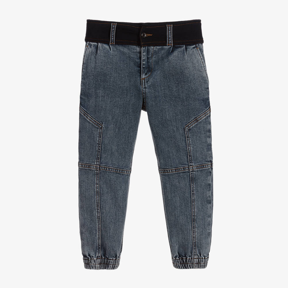 Dolce & Gabbana - Темно-синие джинсы для мальчиков | Childrensalon