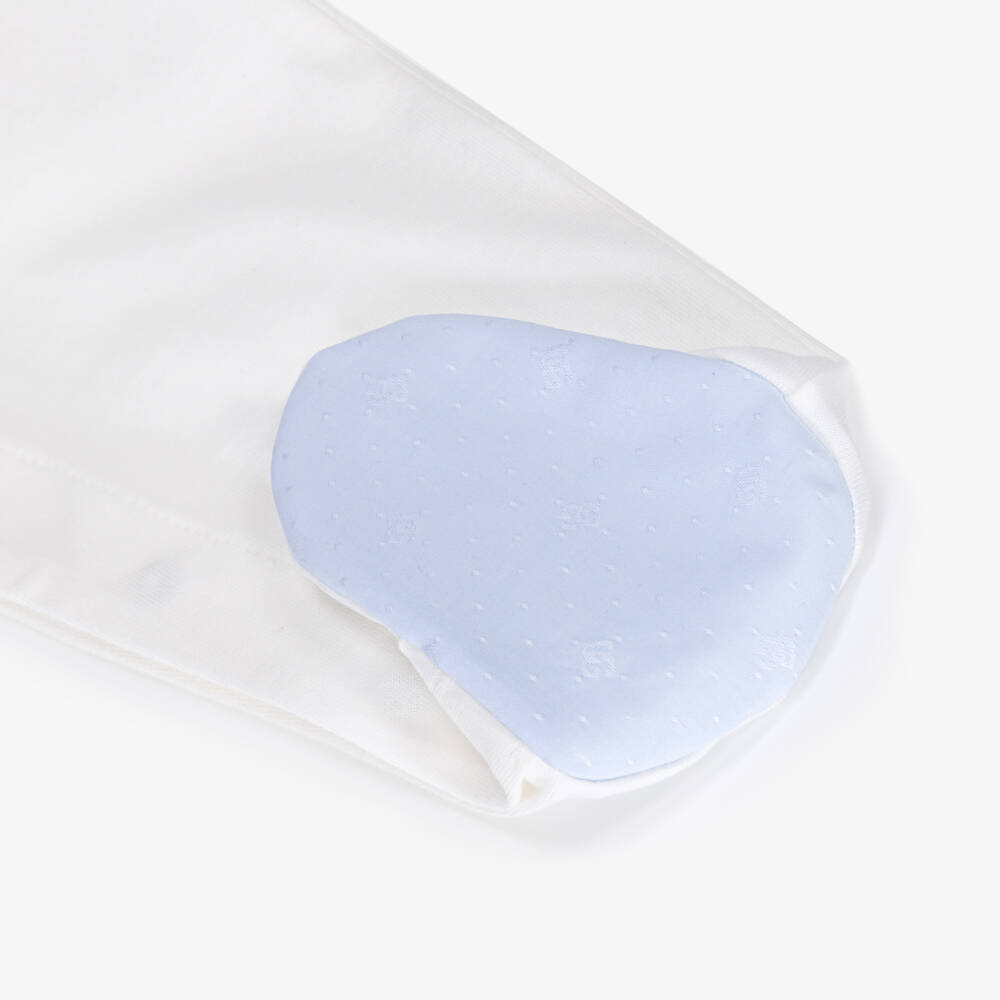 Dolce & Gabbana-Boys' Elegant Blue Babysuit Ensemble | Childrensalon Outlet