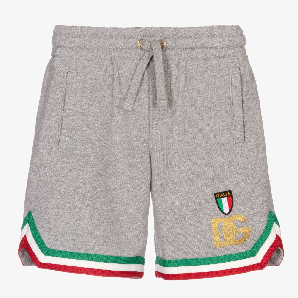 Dolce & Gabbana - Graue Jersey-Shorts für Jungen | Childrensalon