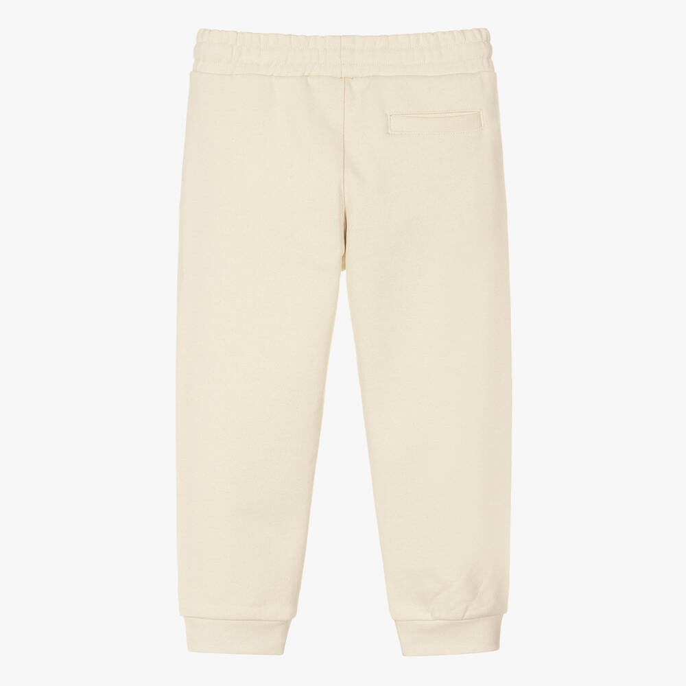 Dolce & Gabbana-Кремовые джоггеры из органического хлопка | Childrensalon Outlet