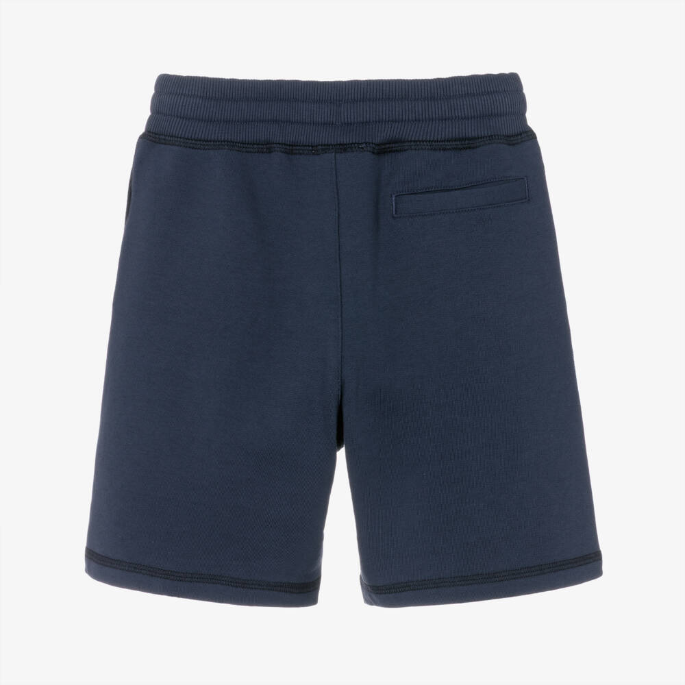 Dolce & Gabbana-Boys Nautical Blue Logo Shorts | Childrensalon Outlet