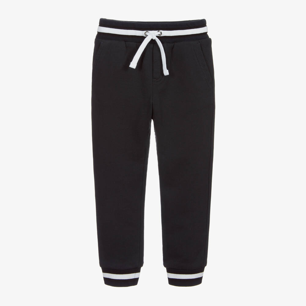 Dolce & Gabbana - Navyblaue Baumwoll-Jogginghose (J) | Childrensalon