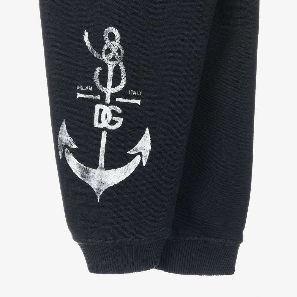 Dolce Gabbana Pantalon de survetement bleu garcon Childrensalon Outlet