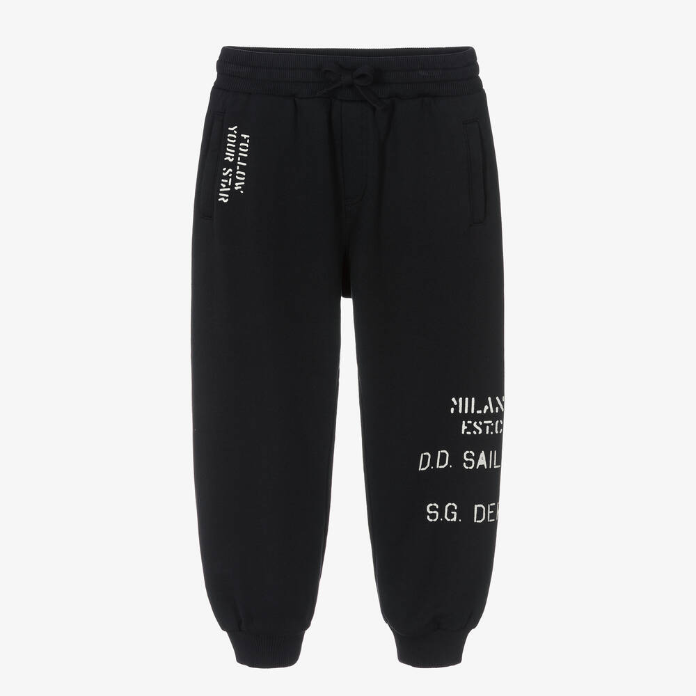 Dolce & Gabbana - Navyblaue Jogginghose für Jungen | Childrensalon