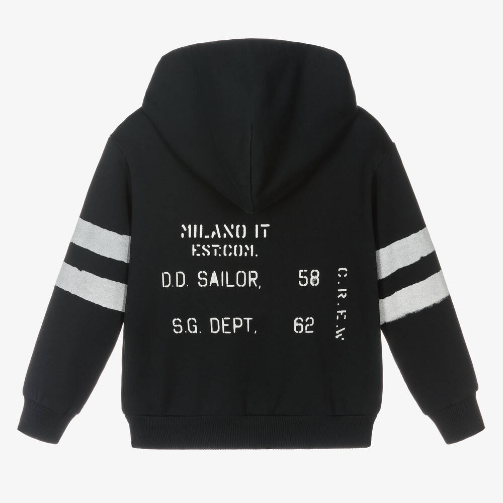 Dolce & Gabbana-Синий топ на молнии для мальчиков | Childrensalon Outlet