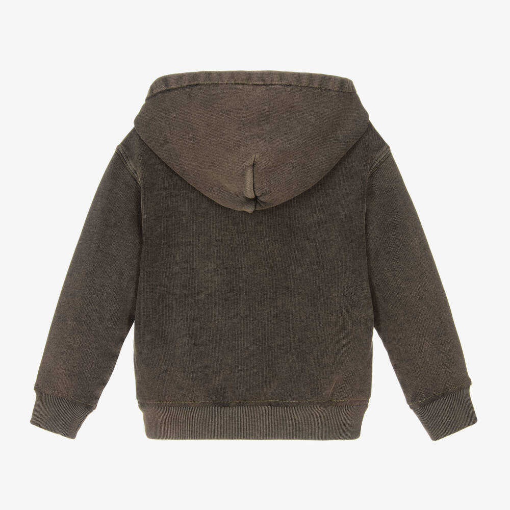 Dolce & Gabbana-توب هودي قطن لون أسود للأولاد | Childrensalon Outlet