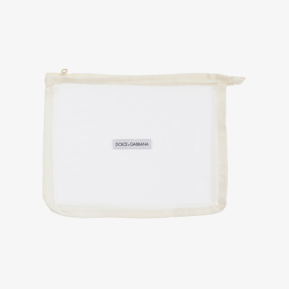 Dolce & Gabbana-شورت سباحة مقلم لون أزرق فاتح للأولاد | Childrensalon Outlet