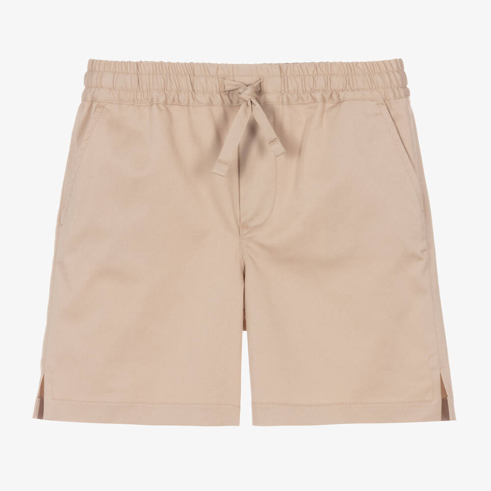 Dolce & Gabbana-Boys Sandy Cotton Shorts | Childrensalon Outlet