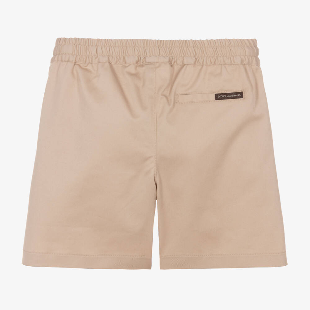 Dolce & Gabbana-Boys Sandy Cotton Shorts | Childrensalon Outlet