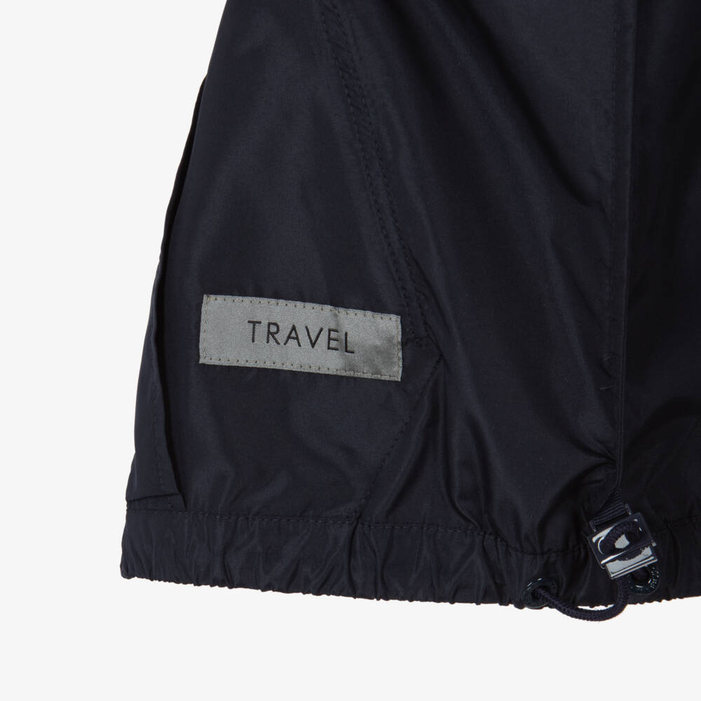 Dolce & Gabbana-Шелковый синий защитный плащ для мальчиков | Childrensalon Outlet