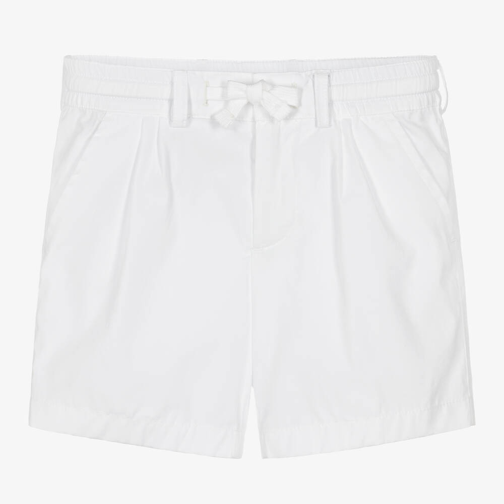 Dolce & Gabbana-Белые шорты-бермуды для мальчиков | Childrensalon Outlet