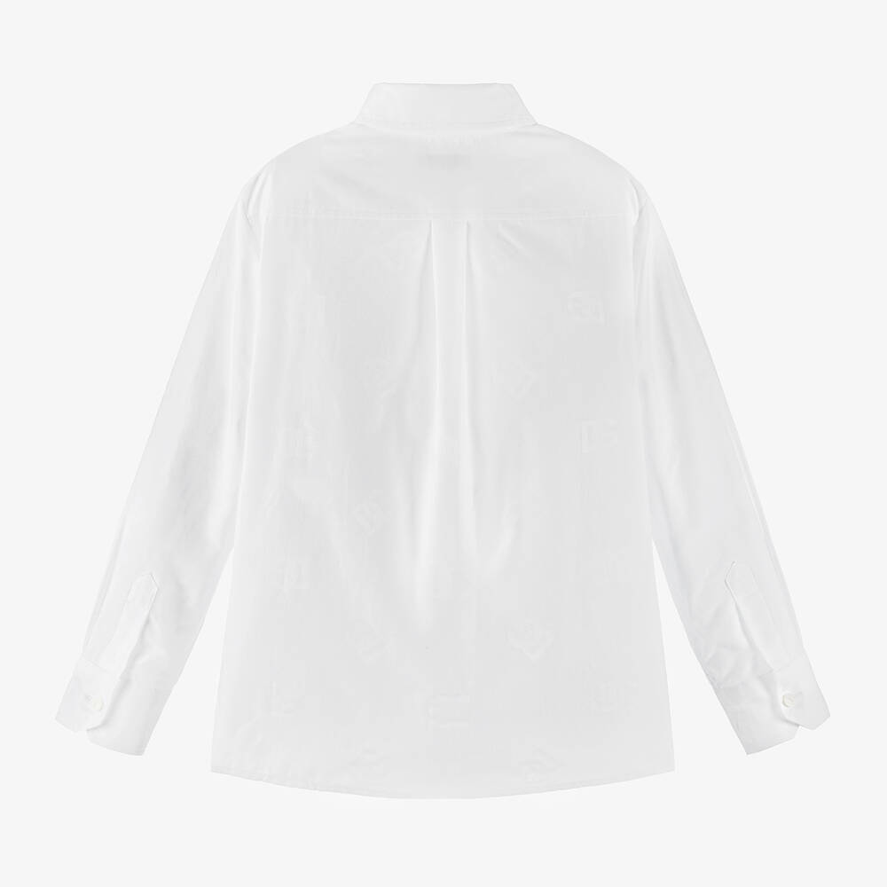 【ギフト】 Dolce & Childrensalon | Shirt Cotton DG White Boys - Gabbana トップス