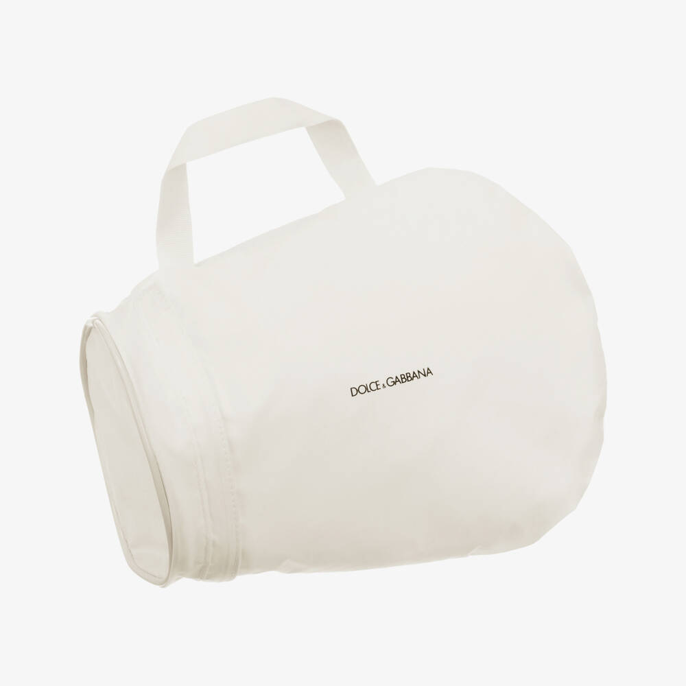 Dolce & Gabbana-Boys White Doodle Trainers | Childrensalon Outlet